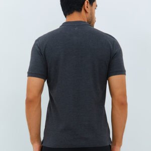 Jobb Galvin Polo Shirt Pria Lengan Pendek Slim Fit Dark Grey