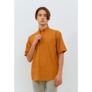 Jobb Vernon Kemeja Pria Lengan Pendek Regular Fit Mustard
