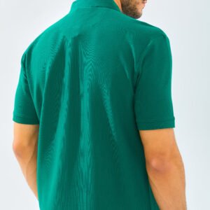 Jack Nicklaus Gallant Polo Shirt Pria Regular Fit Evergreen