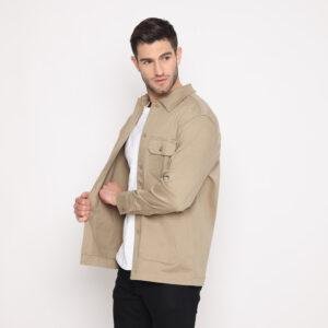 d&f Jaket Kemeja Kanvas - Shale