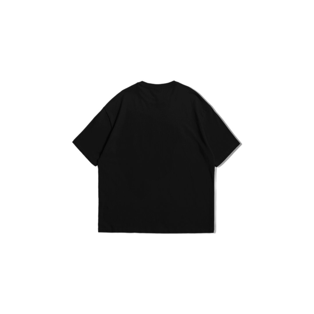 d&f Tshirt Oversize - Hitam - Image 3