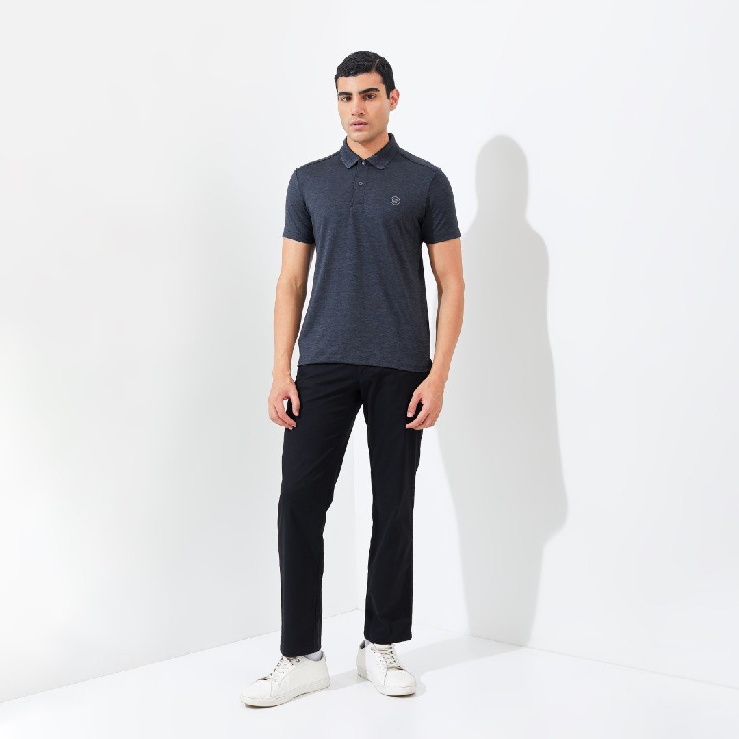 Jack Nicklaus Cornell Polo Shirt Pria Slim Fit Dark Grey - Image 6