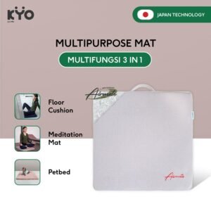 KYO Knot Your Ordinary Airmate Multipurpose Mat / Matras Multifungsi / Pet Bed / Bantal Lesehan / Bantal Duduk / Bantal Lantai / Alas Meditasi - KYO Conscious