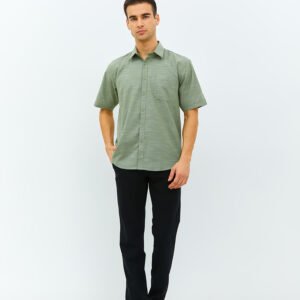Jobb Pablo Kemeja Pria Lengan Pendek Regular Light Green
