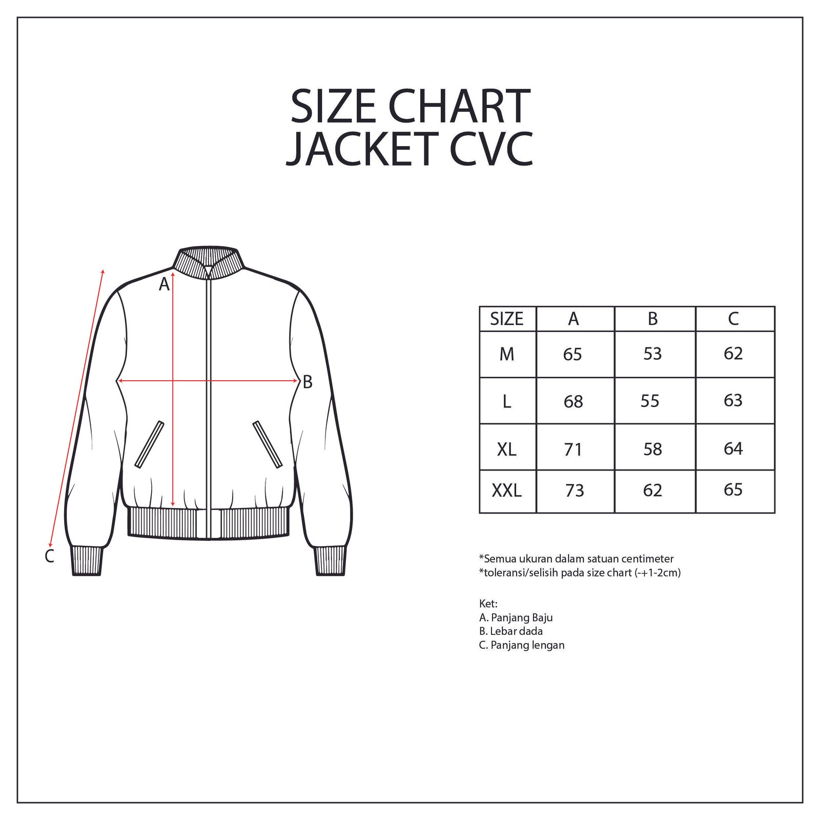 d&f Jaket Bomber Pria Contrast Collar - Abu Tua - Image 6