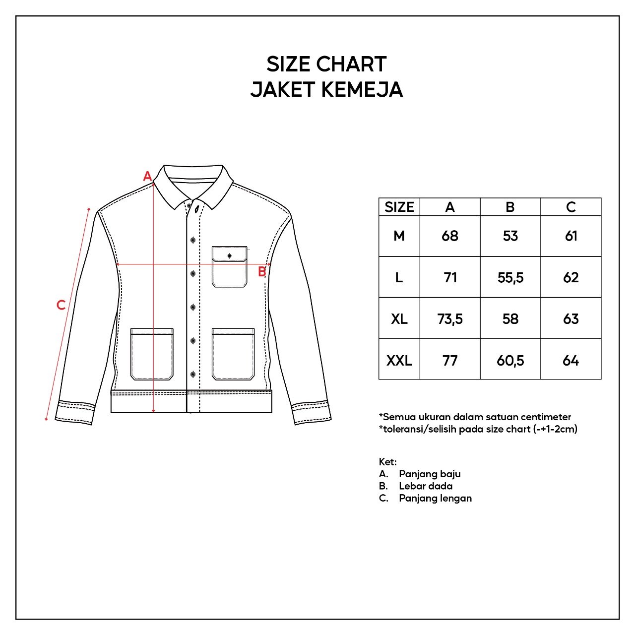 d&f Jaket Kemeja Kanvas - Stone - Image 6