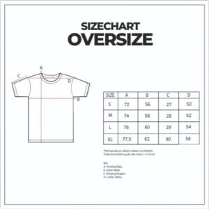 d&f Tshirt Oversize - Putih
