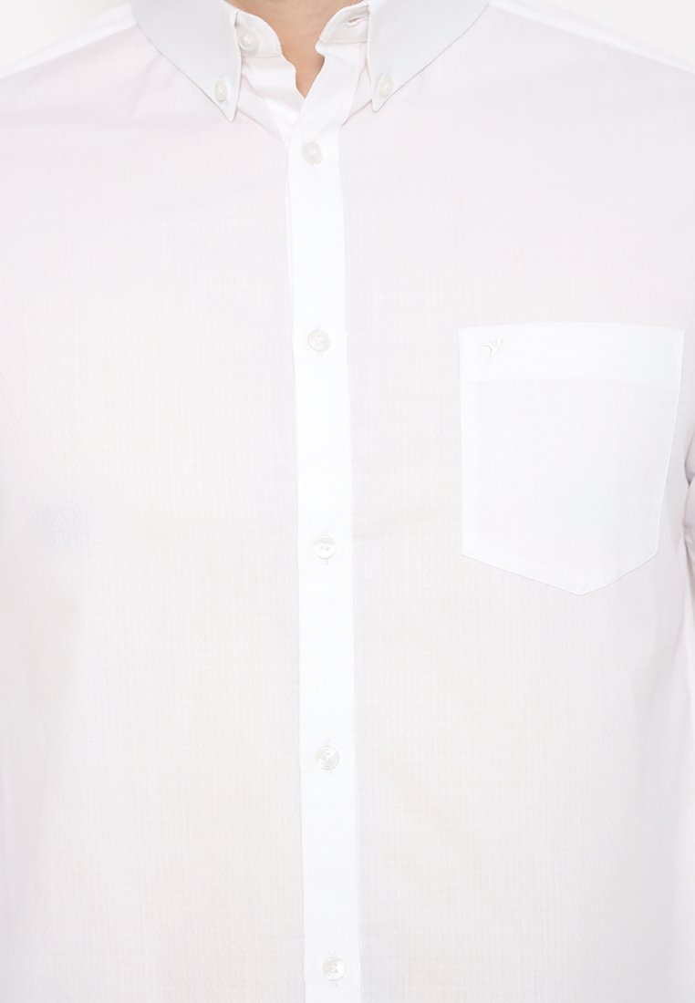 Jobb Bassein Kemeja Pria Lengan Panjang Slim Fit Putih - Image 5