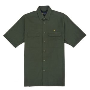 Jack Nicklaus Oyarzabal Kemeja Pria Lengan Pendek Regular Army Green