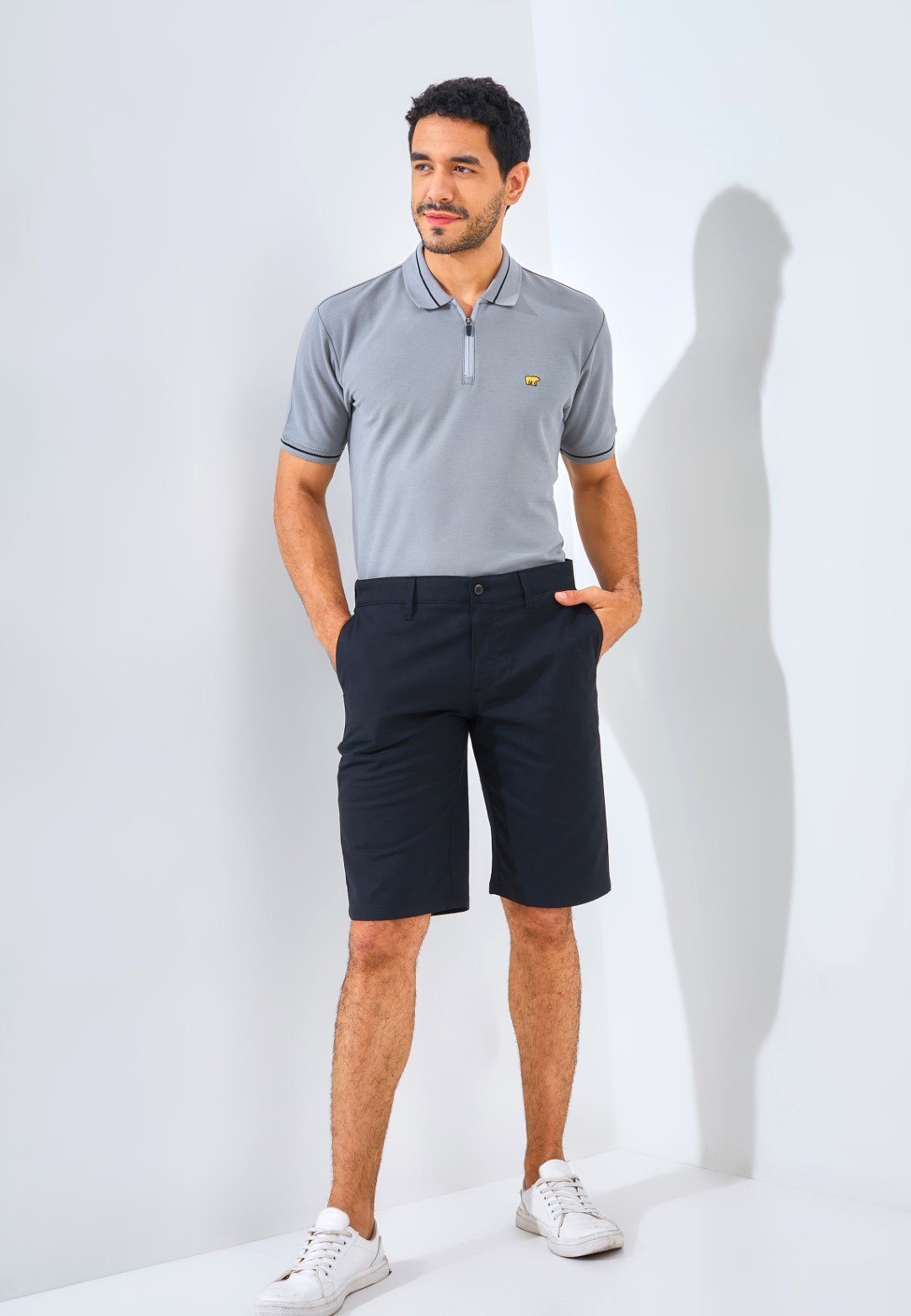 Jack Nicklaus Good Vibes Celana Pendek Pria Regular Fit Black - Image 4