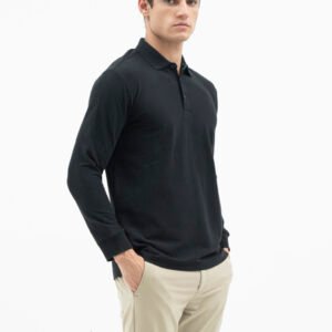 Jack Nicklaus Mezzo Polo Shirt Pria Regular Fit Black