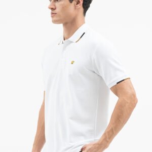 Jack Nicklaus Echo Polo Shirt Pria Regular Fit White