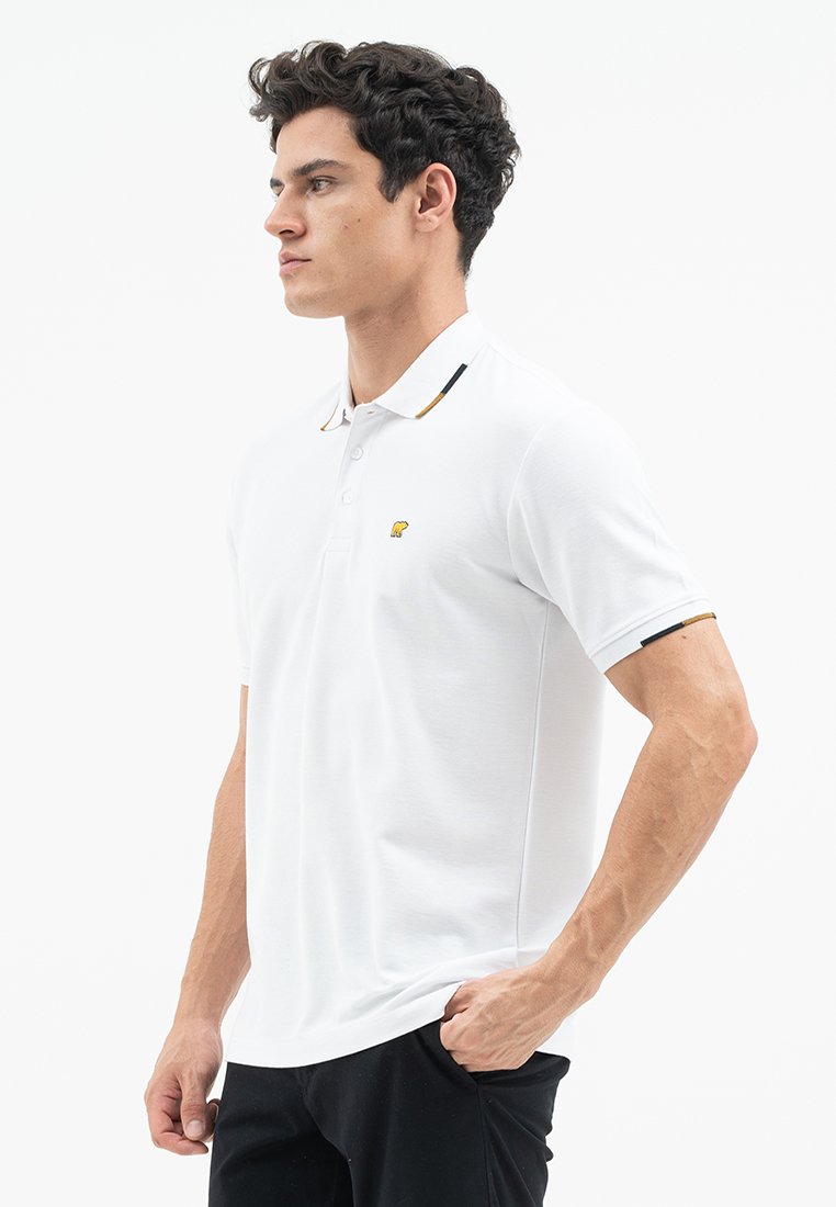 Jack Nicklaus Echo Polo Shirt Pria Regular Fit White - Image 2
