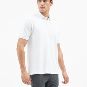 Jack Nicklaus Jazz Polo Shirt Pria Regular Fit White