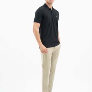 Jack Nicklaus Alpha Polo Shirt Pria Regular Fit Black