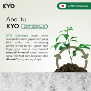 KYO Knot Your Ordinary Airmate Tobu Floor Cushion / Alas Duduk Multifungsi / Bantal Lesehan / Bantal Duduk / Bantal Lantai ( Square & Hexagonal ) - KYO Conscious