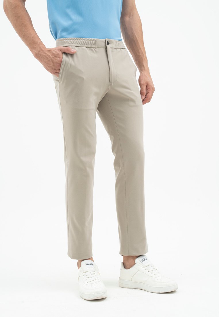 Jobb Jerico Celana Panjang Joger Modern Slim Fit Light Khaki - Image 4