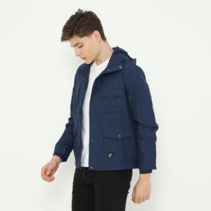 d&f jaket parachute parka - navy
