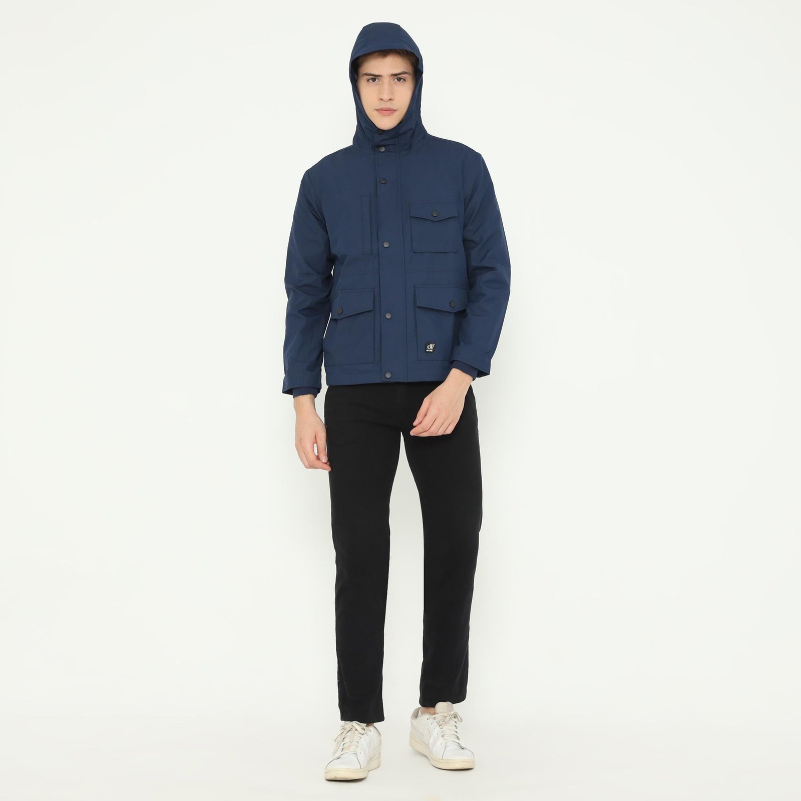 d&f jaket parachute parka - navy - Image 5