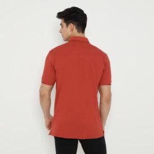 d&f Polo shirt basic - Teracota