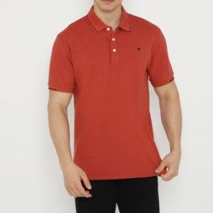 d&f Polo shirt basic - Teracota