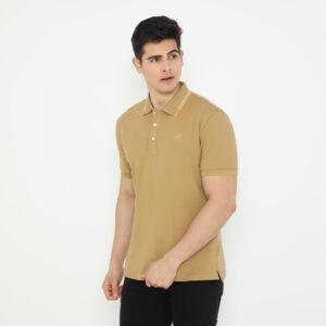 d&f Polo shirt basic - khaki