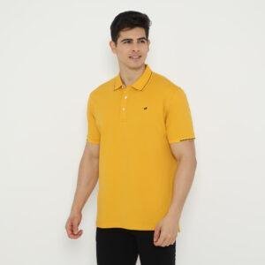 d&f Polo shirt basic - Mustard