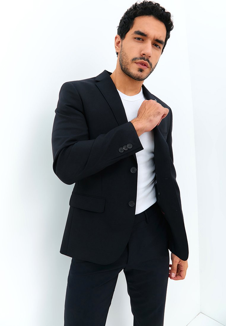 Jobb Springside-T2 Blazer Pria Slim Fit Navy - Image 2