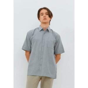 Jobb Ontario Kemeja Pria Lengan Pendek Regular Fit Hitam