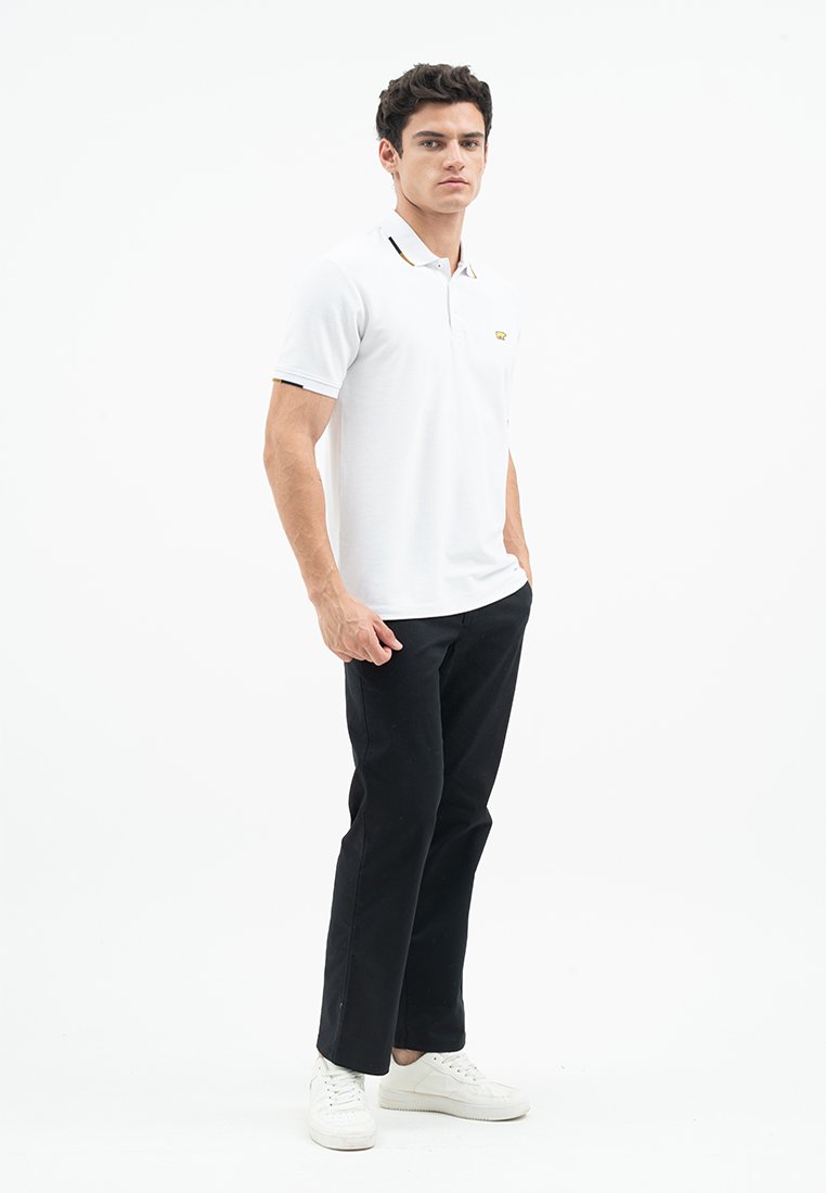 Jack Nicklaus Echo Polo Shirt Pria Regular Fit White - Image 6