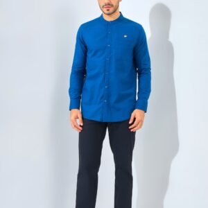 Jack Nicklaus Magnifica Kemeja Pria Lengan Panjang Slim Fit Dark Turquoise