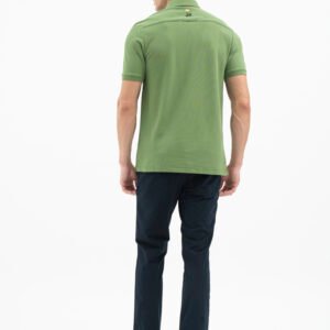 Jack Nicklaus Jazz Polo Shirt Pria Regular Fit Kale Green