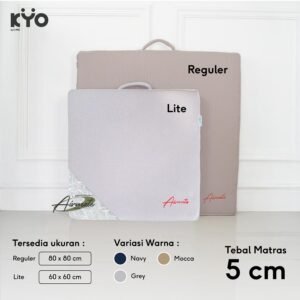 KYO Knot Your Ordinary Airmate Multipurpose Mat / Matras Multifungsi / Pet Bed / Bantal Lesehan / Bantal Duduk / Bantal Lantai / Alas Meditasi - KYO Conscious