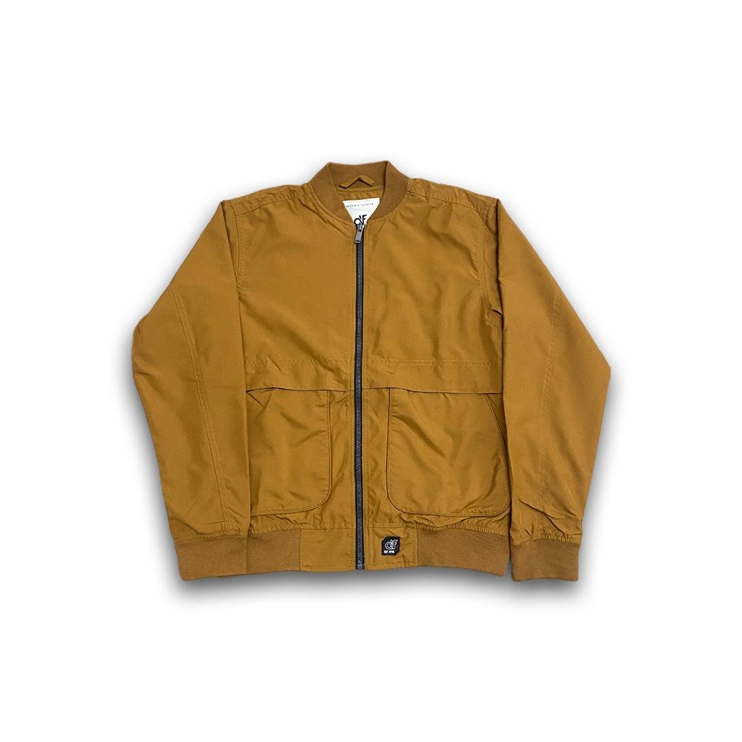 d&f Jaket Parasut Wanita Bomber - Tobaco - Image 4