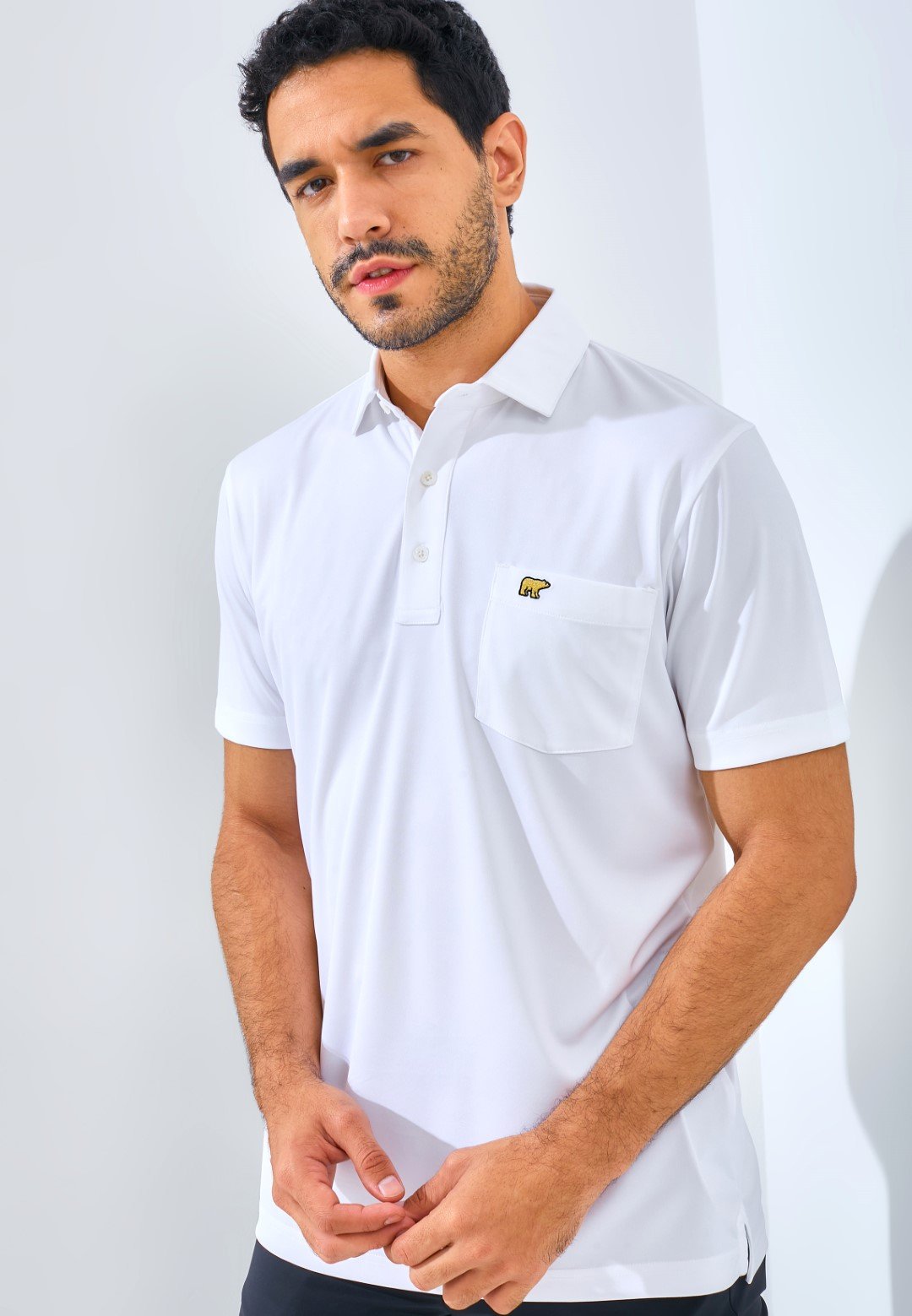 Jack Nicklaus Segesta Premium Heritage Polo Regular Fit Bright White - Image 2