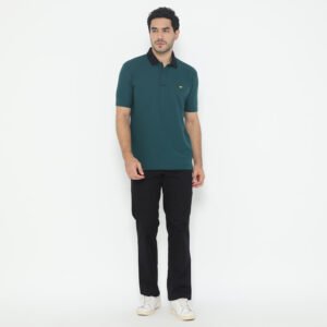 Jack Nicklaus Elantra Polo Shirt Pria Regular Fit Atlantic Deep