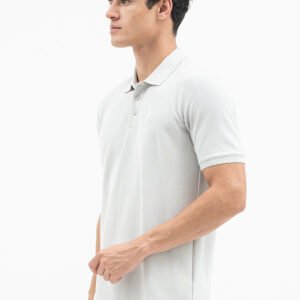 Jack Nicklaus Alpha Polo Shirt Pria Regular Fit Light Grey