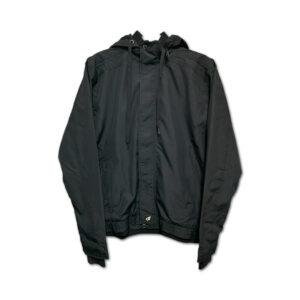 d&f Jaket Hoodie Parasut-Hitam