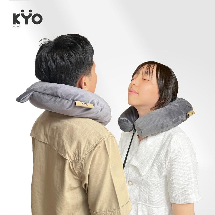 KYO Knot Your Ordinary Airmate Travel Pillow / Bantal Leher / Bantal Travel / Travel Neck Pillow - Image 6