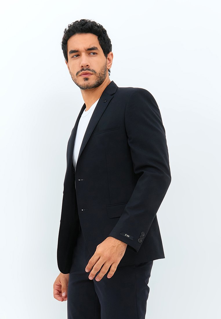 Jobb Springside-T2 Blazer Pria Slim Fit Navy