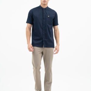 Jack Nicklaus Prestigio Kemeja Pria Lengan Pendek Slim Fit Navy