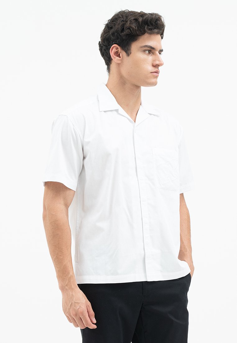 Jack Nicklaus Prodigy Kemeja Pria Lengan Pendek Regular Fit White - Image 4