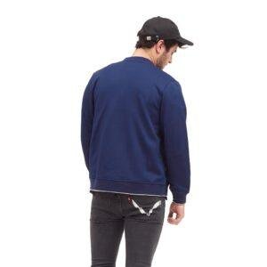 d&f CVC Jaket pria bomber - Navy