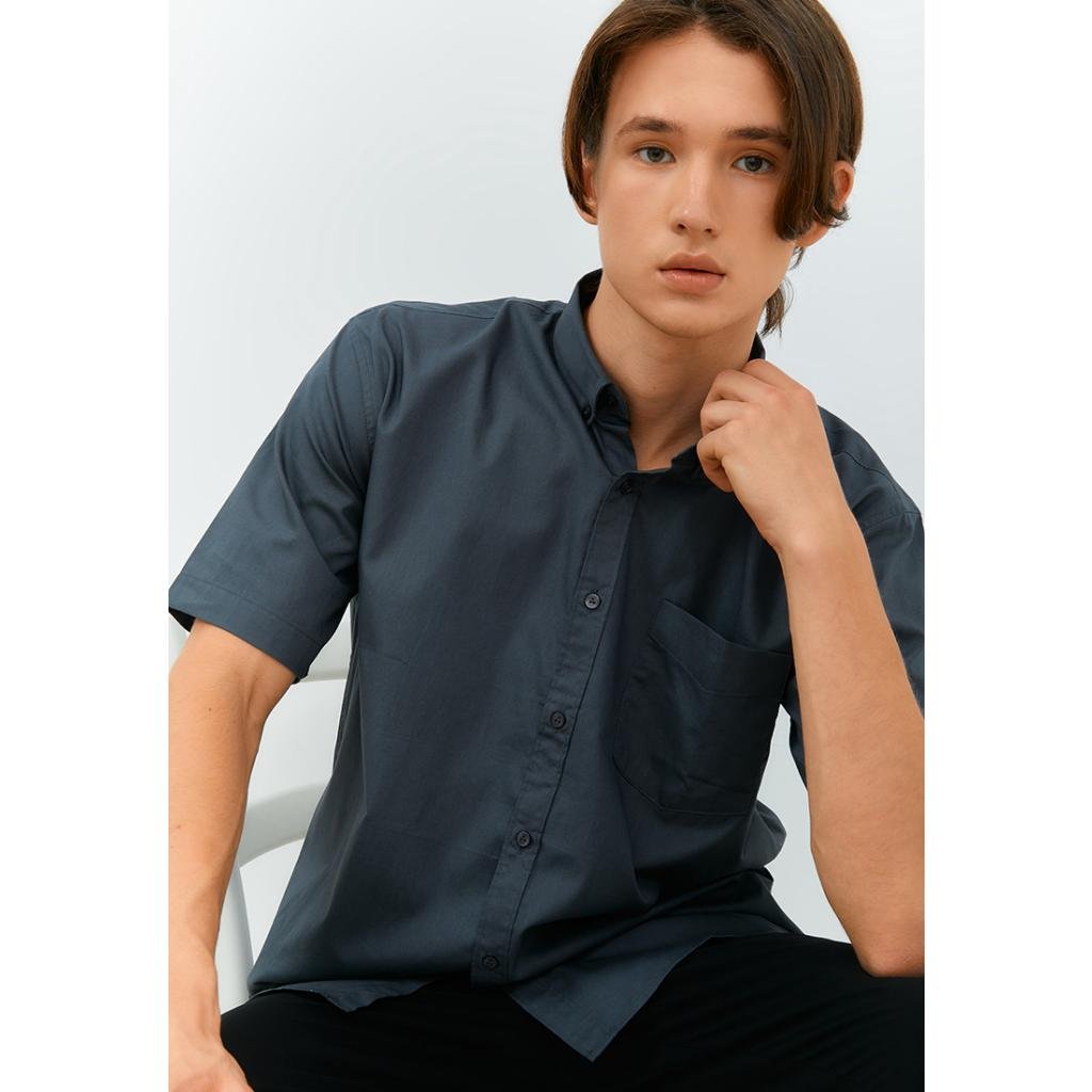 Jobb Vernon Kemeja Pria Lengan Pendek Regular Fit Abu-Abu - Image 10