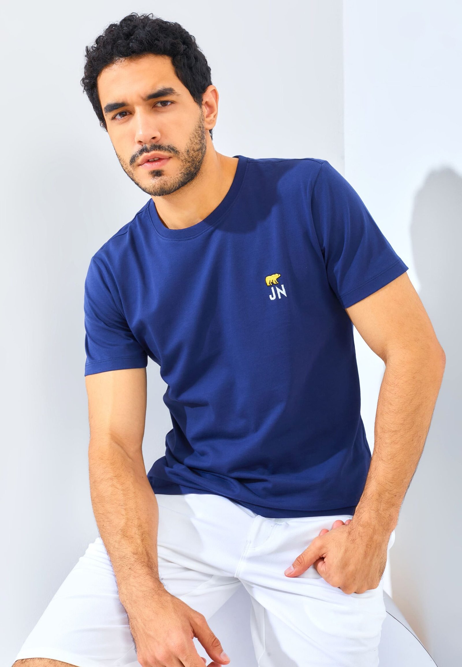 Jack Nicklaus Tuscan T-Shirt Slim Fit Sodalite Blue