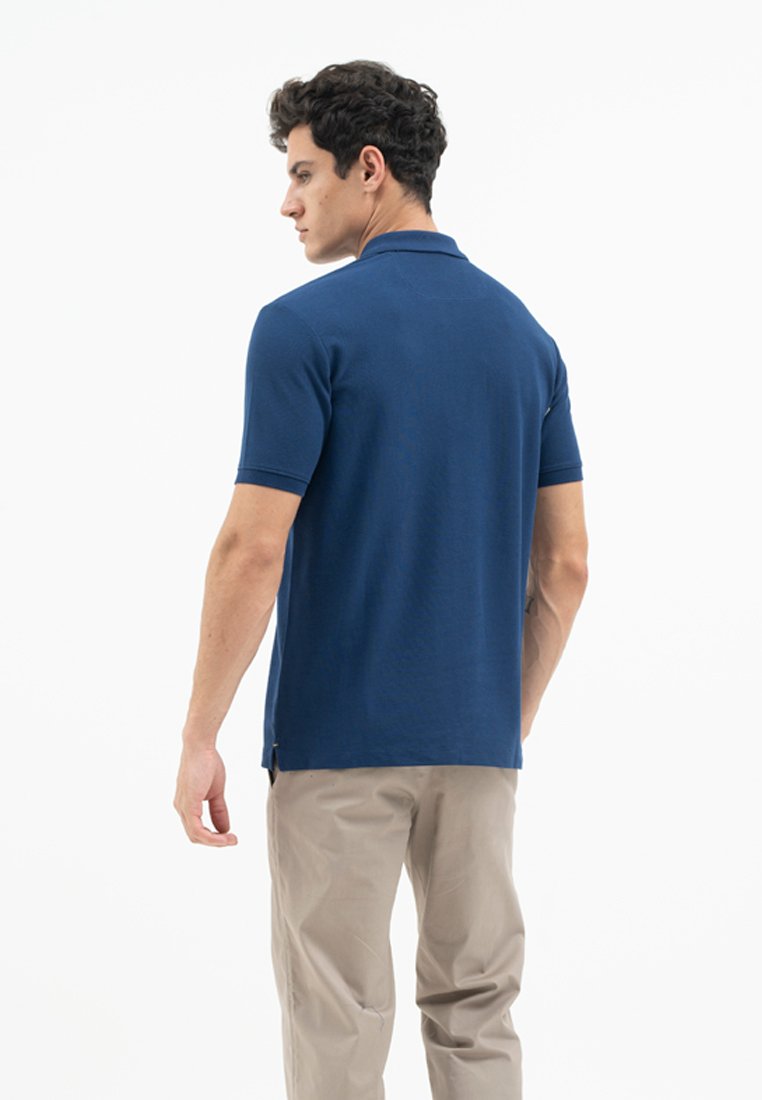 Jack Nicklaus Torrez Polo Shirt Pria Regular Fit Sodalite Blue - Image 3