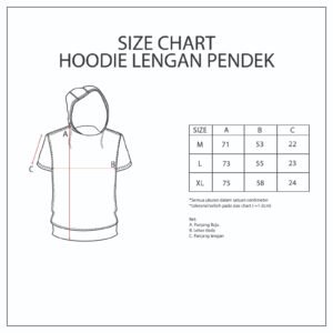 d&f Sweatshirt Hoodie Lengan Pendek Urban - Grey