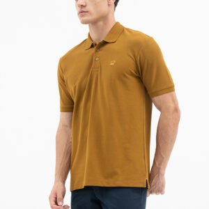 Jack Nicklaus Alpha Polo Shirt Pria Regular Fit Tapenade Brown
