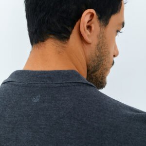 Jobb Galvin Polo Shirt Pria Lengan Pendek Slim Fit Dark Grey