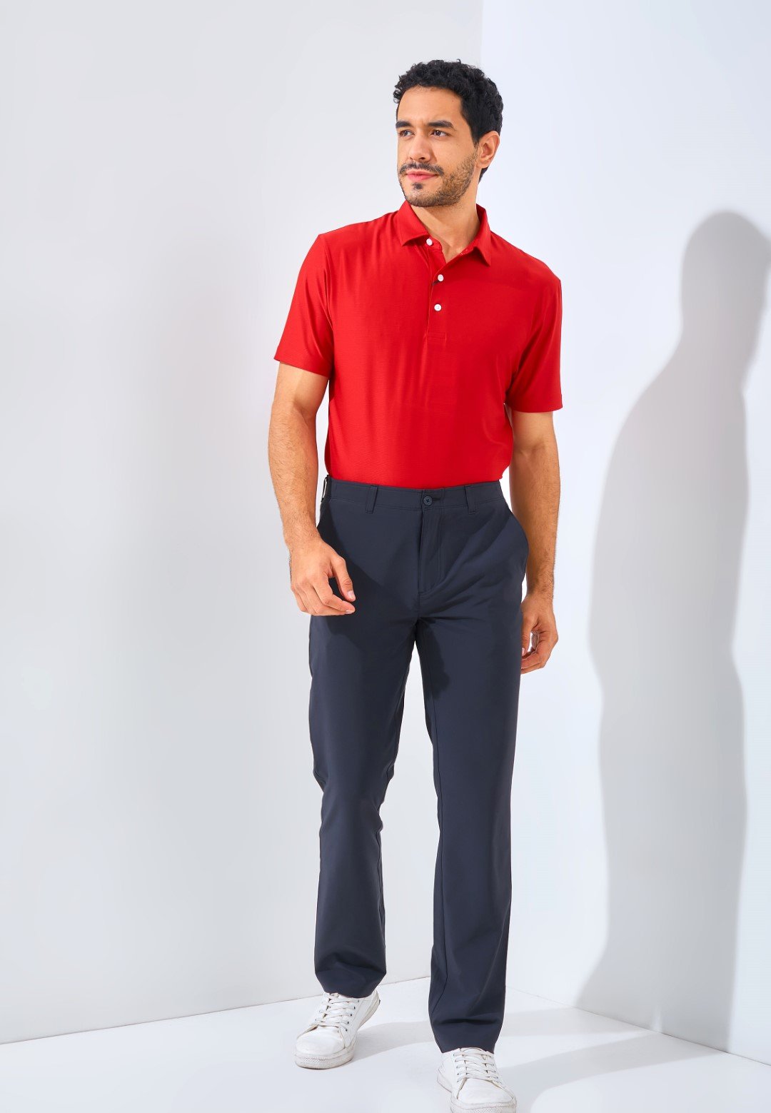 Jack Nicklaus Syracuse Active Flex Pants Reguler Fit Caviar - Image 4